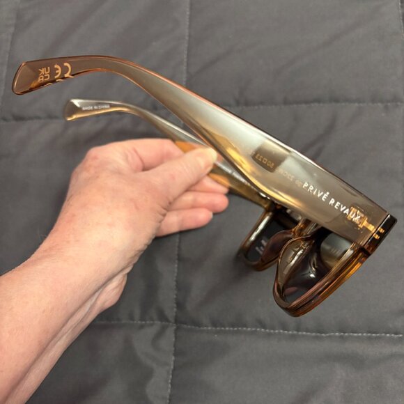 Prive Revaux Key Largo Polarized Sunglasses Crystal Nude main image 12